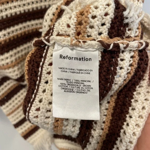 Reformation pesca open knit dress - Picture 5 of 9